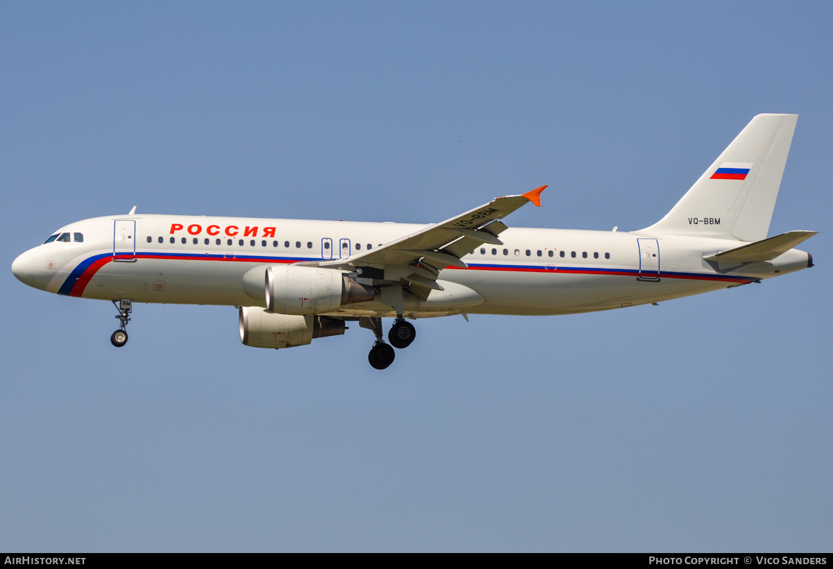 Aircraft Photo of VQ-BBM | Airbus A320-214 | Rossiya - Russian Airlines | AirHistory.net #751630