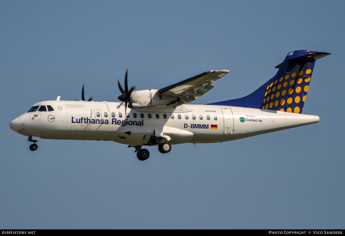 Aircraft Photo of D-BMMM | ATR ATR-42-500 | Lufthansa Regional | AirHistory.net #751643