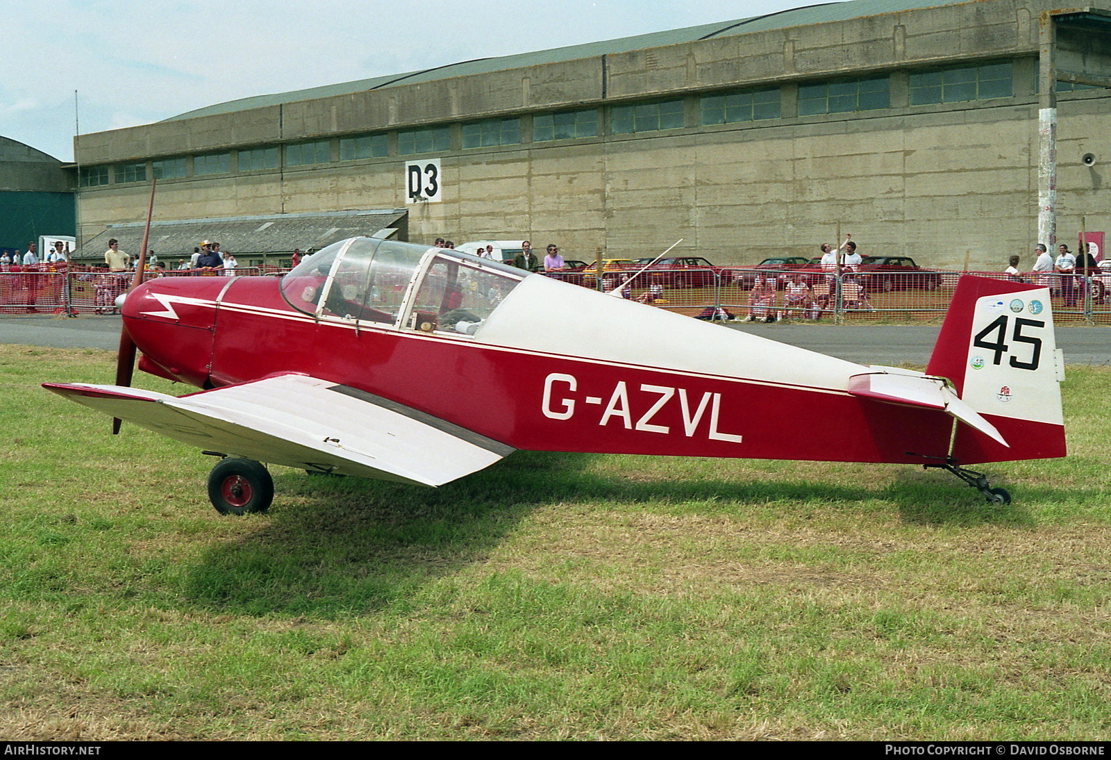 Aircraft Photo of G-AZVL | Jodel D-119 | AirHistory.net #751645