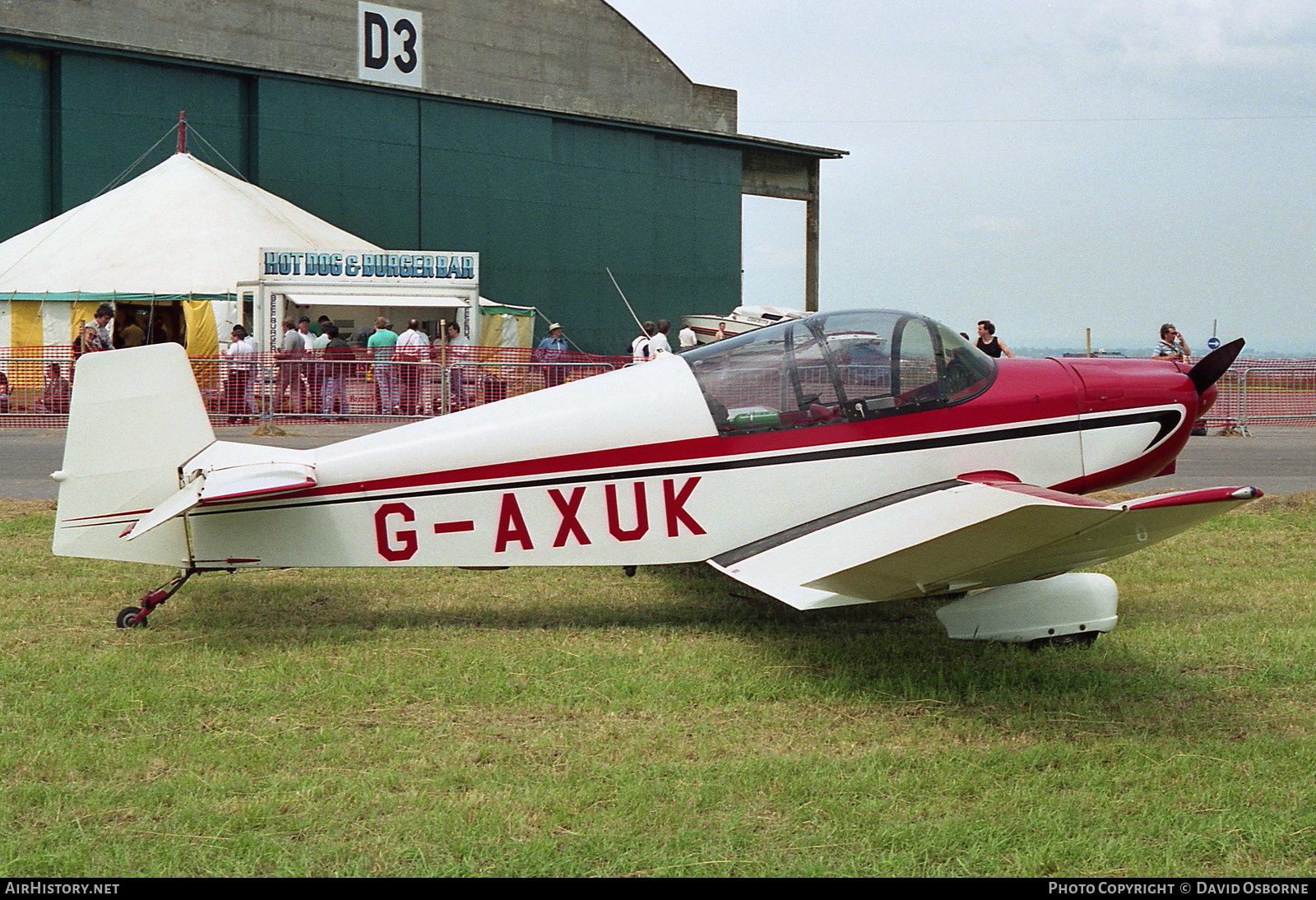 Aircraft Photo of G-AXUK | Jodel DR-1050 Ambassadeur | AirHistory.net #751648