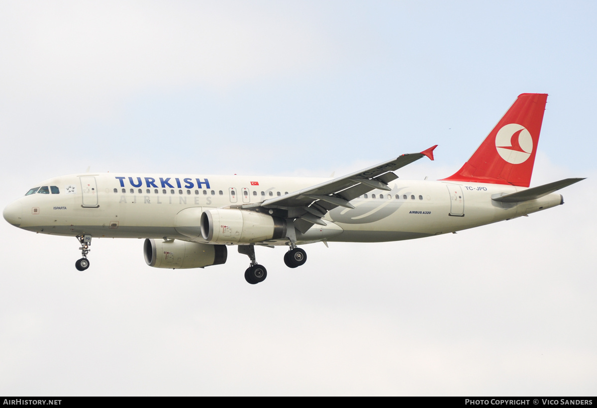 Aircraft Photo of TC-JPD | Airbus A320-232 | Turkish Airlines | AirHistory.net #751657