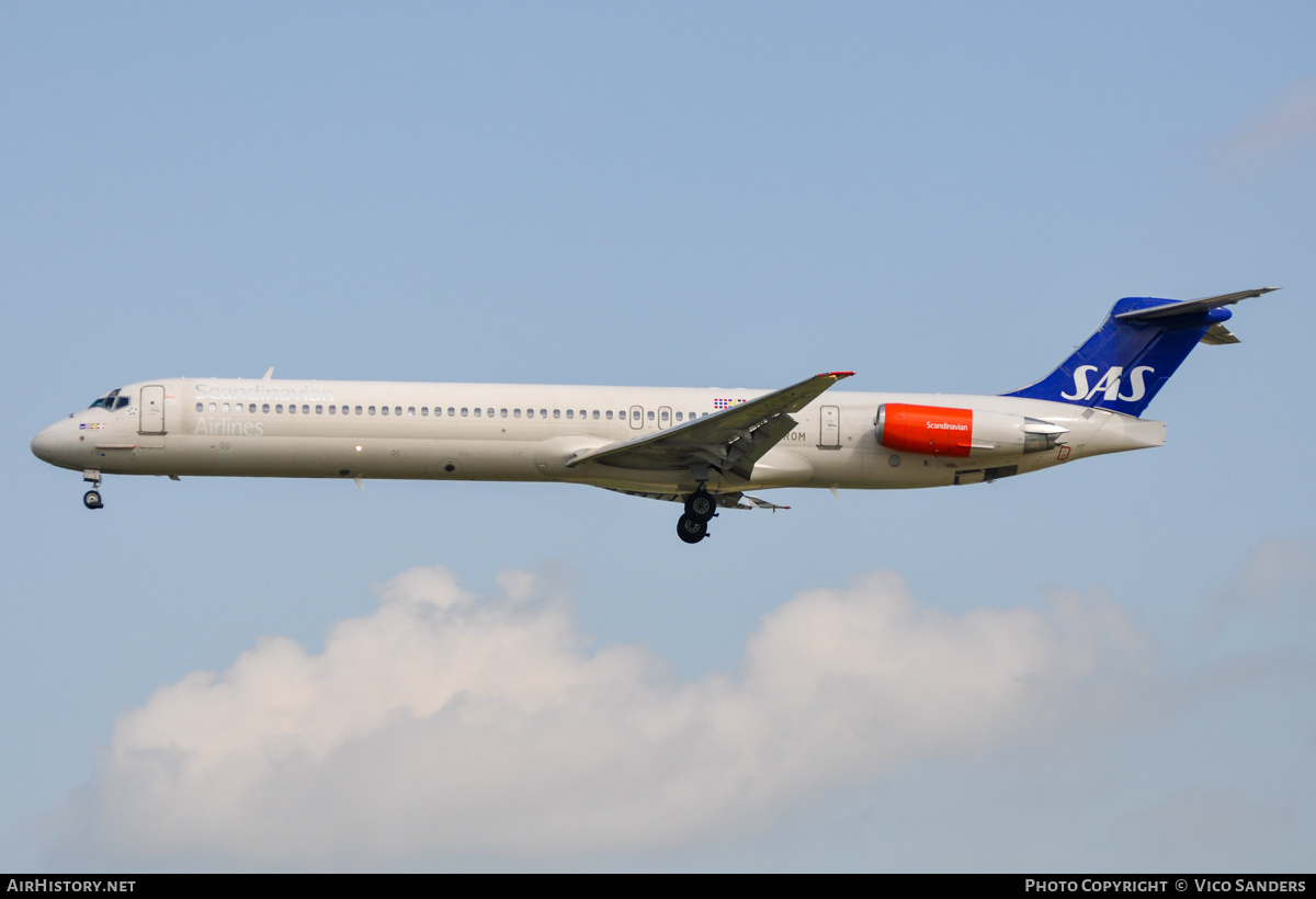 Aircraft Photo of LN-ROM | McDonnell Douglas MD-82 (DC-9-82) | Scandinavian Airlines - SAS | AirHistory.net #751659