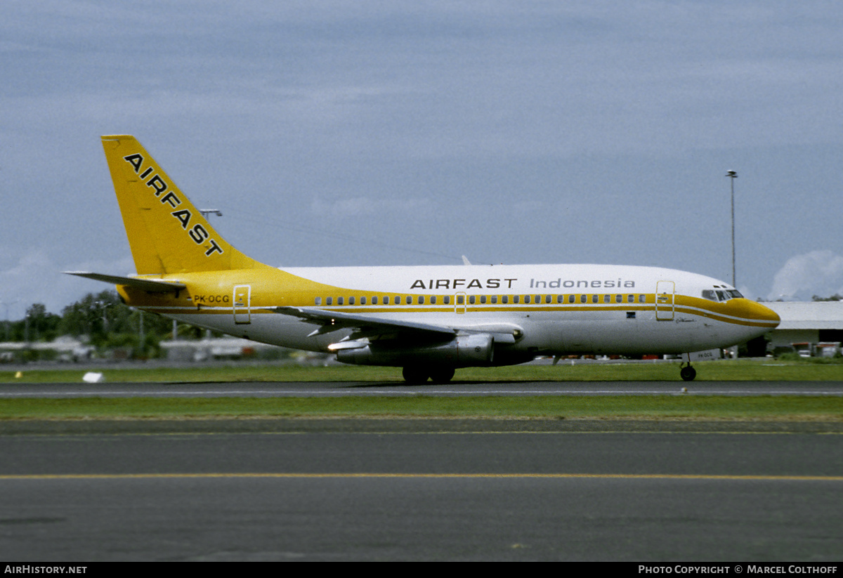 Aircraft Photo of PK-OCG | Boeing 737-293 | Airfast | AirHistory.net #751660