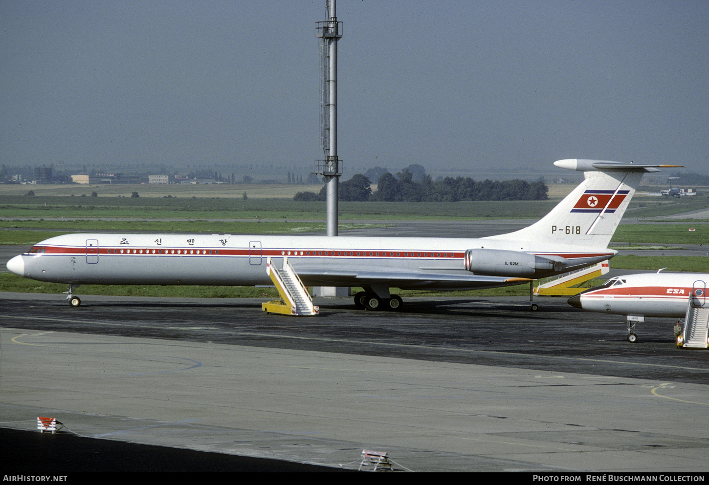 Aircraft Photo of P-618 | Ilyushin Il-62M | CAAK - Civil Aviation Administration of Korea | AirHistory.net #751683