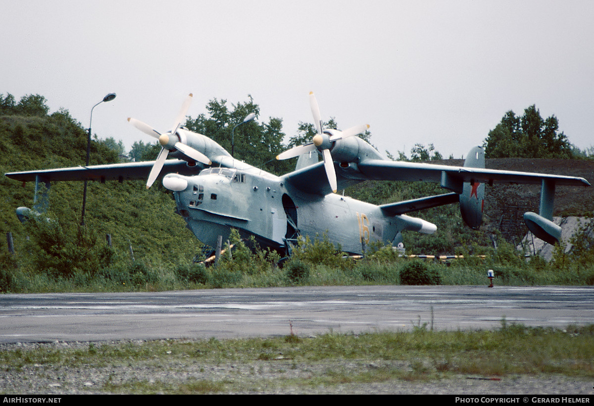 Aircraft Photo of 16 yellow | Beriev Be-12N Chaika | Russia - Navy | AirHistory.net #751704