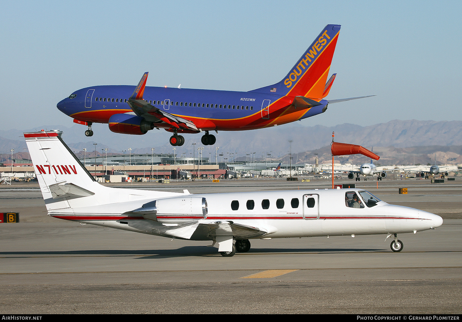 Aircraft Photo of N711NV | Cessna 551 Citation II/SP | AirHistory.net #751706