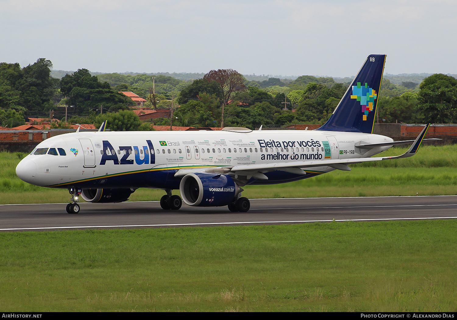 Aircraft Photo of PR-YRB | Airbus A320-251N | Azul Linhas Aéreas Brasileiras | AirHistory.net #751748