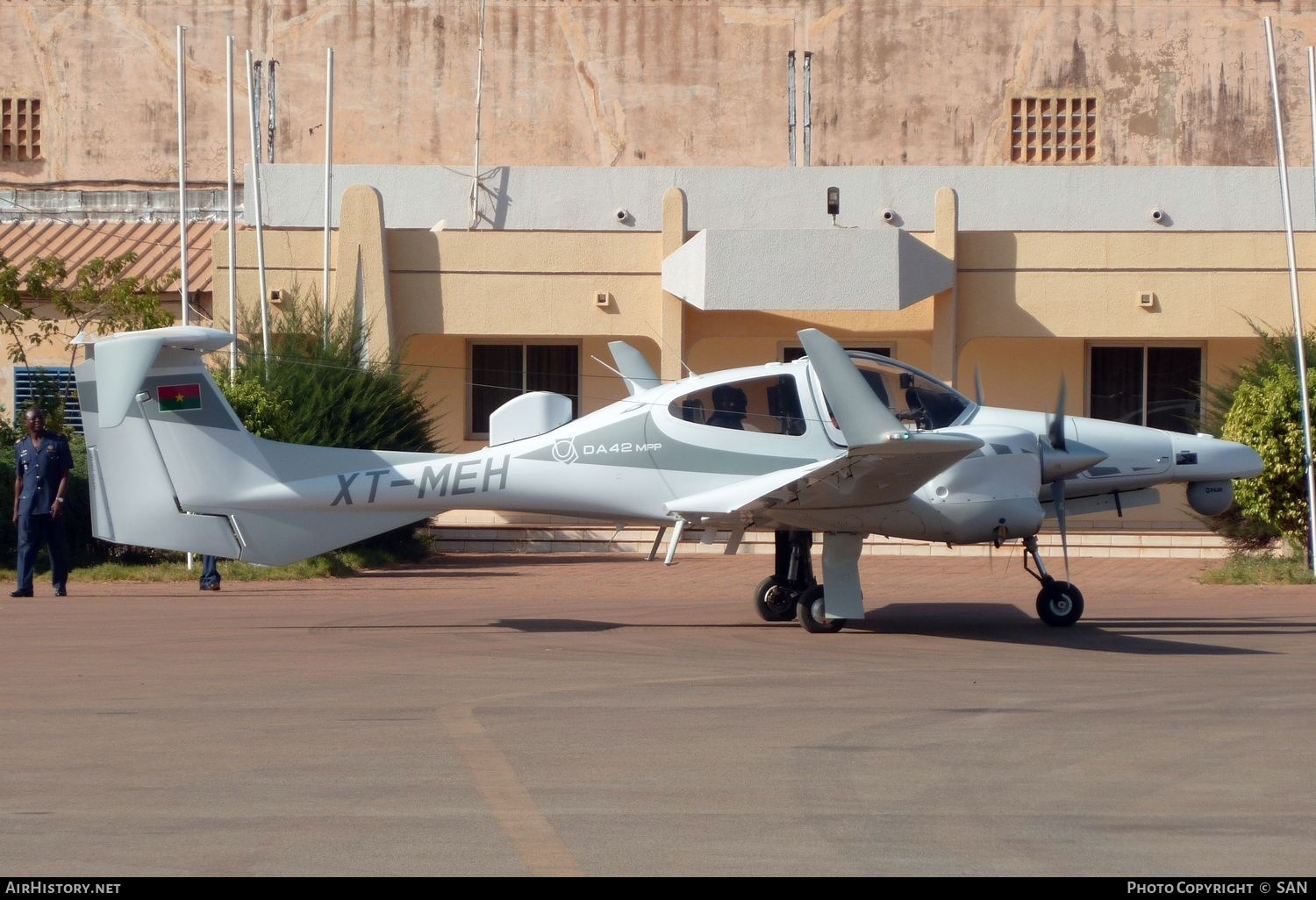 Aircraft Photo of XT-MEH | Diamond DA42 MPP Guardian | Burkina Faso - Air Force | AirHistory.net #751780