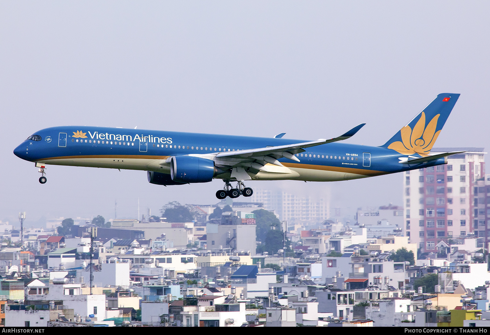 Aircraft Photo of VN-A894 | Airbus A350-941 | Vietnam Airlines | AirHistory.net #751786