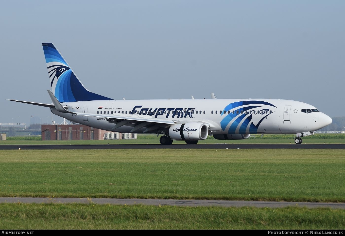 Aircraft Photo of SU-GEL | Boeing 737-800 | EgyptAir | AirHistory.net #751792