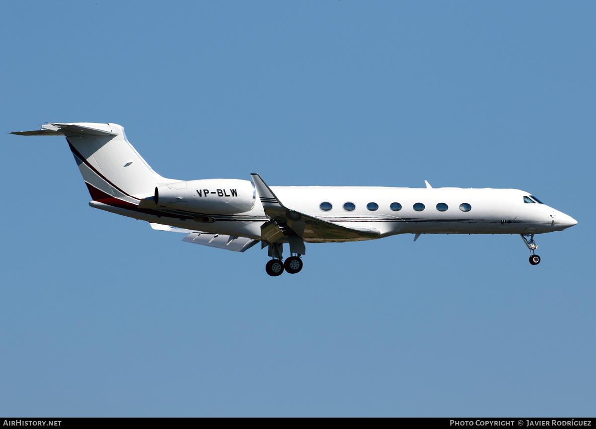 Aircraft Photo of VP-BLW | Gulfstream Aerospace G-V-SP Gulfstream G550 | AirHistory.net #751804