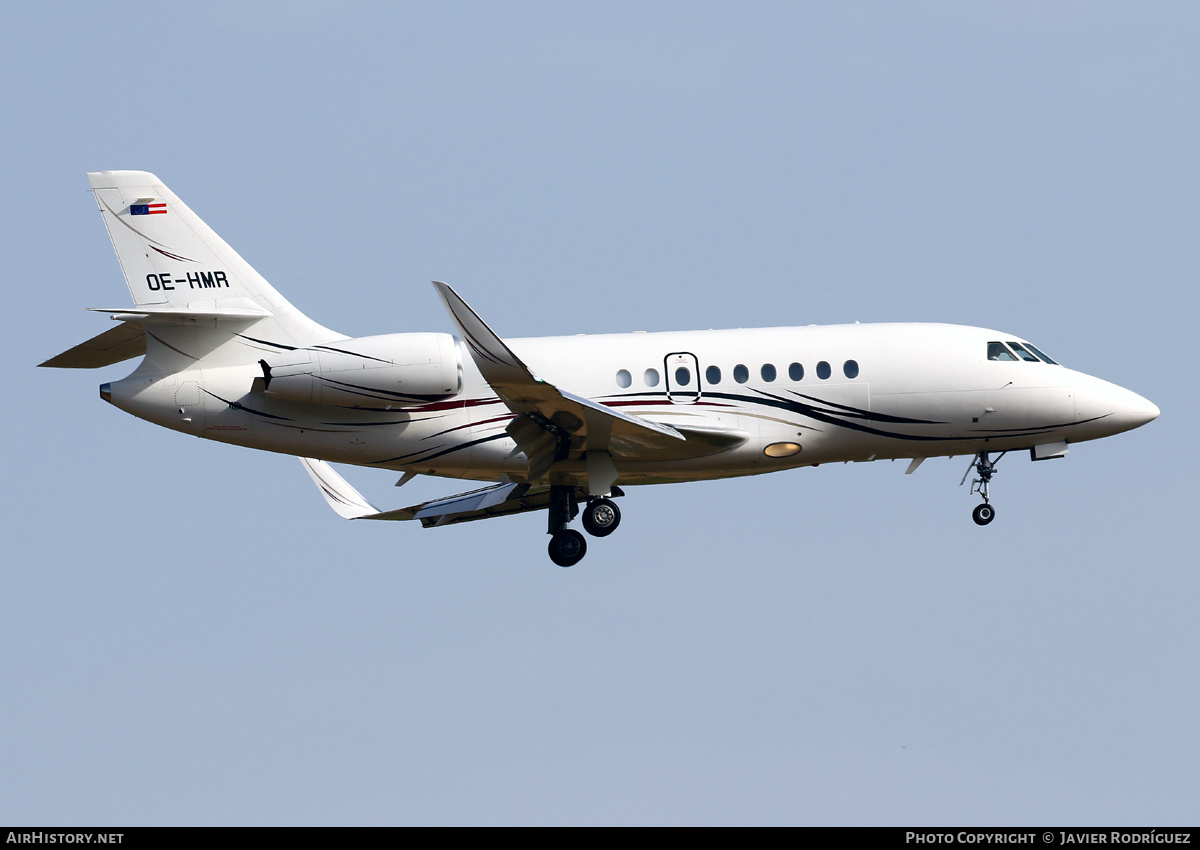 Aircraft Photo of OE-HMR | Dassault Falcon 2000LX | AirHistory.net #751806