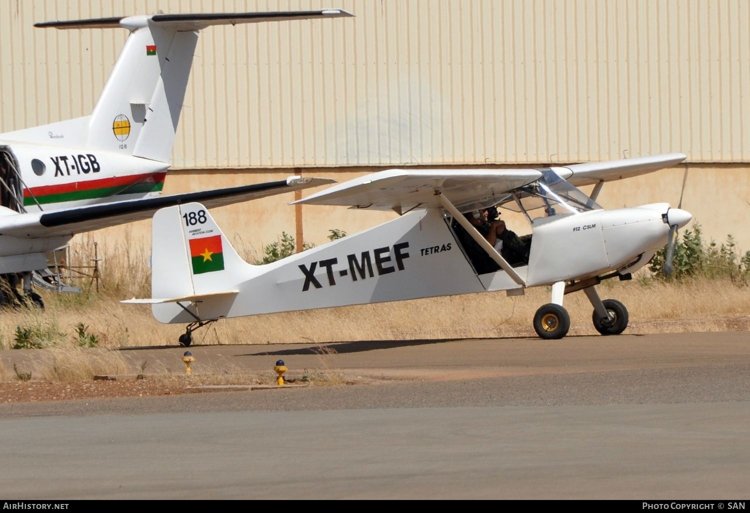 Aircraft Photo of XT-MEF | Humbert Tetras 912 CSLM | Burkina Faso - Air Force | AirHistory.net #751814