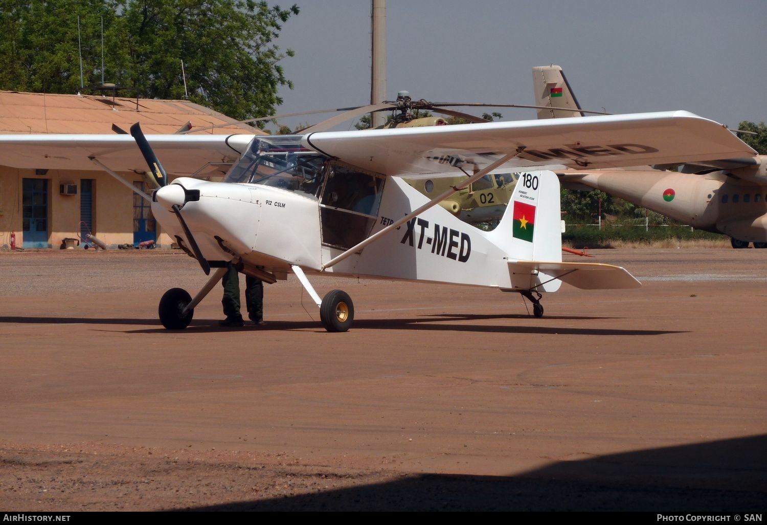 Aircraft Photo of XT-MED | Humbert Tetras 912 CSLM | Burkina Faso - Air Force | AirHistory.net #751817
