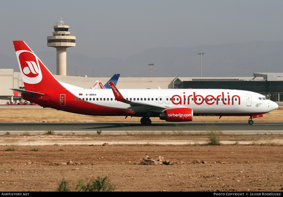 Aircraft Photo of D-ABKH | Boeing 737-86J | Air Berlin | AirHistory.net #751835