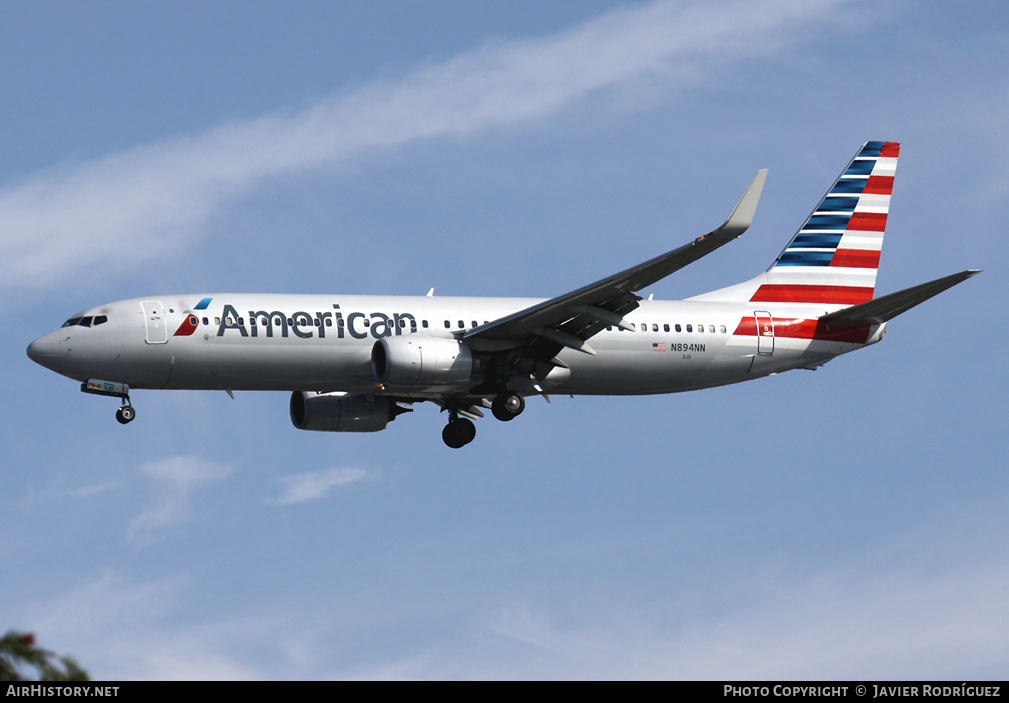 Aircraft Photo of N894NN | Boeing 737-823 | American Airlines | AirHistory.net #751836
