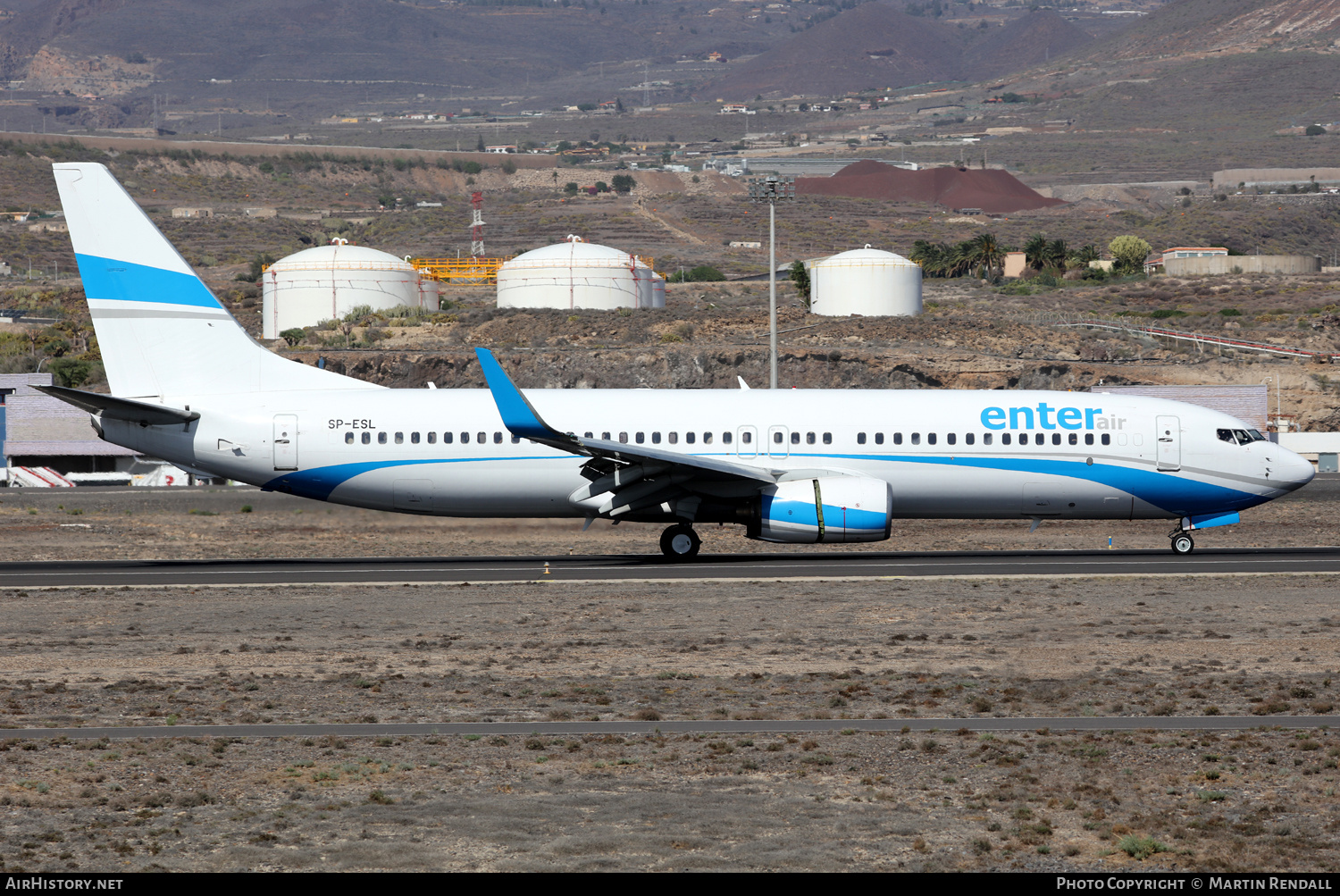 Aircraft Photo of SP-ESL | Boeing 737-86N | Enter Air | AirHistory.net #751883