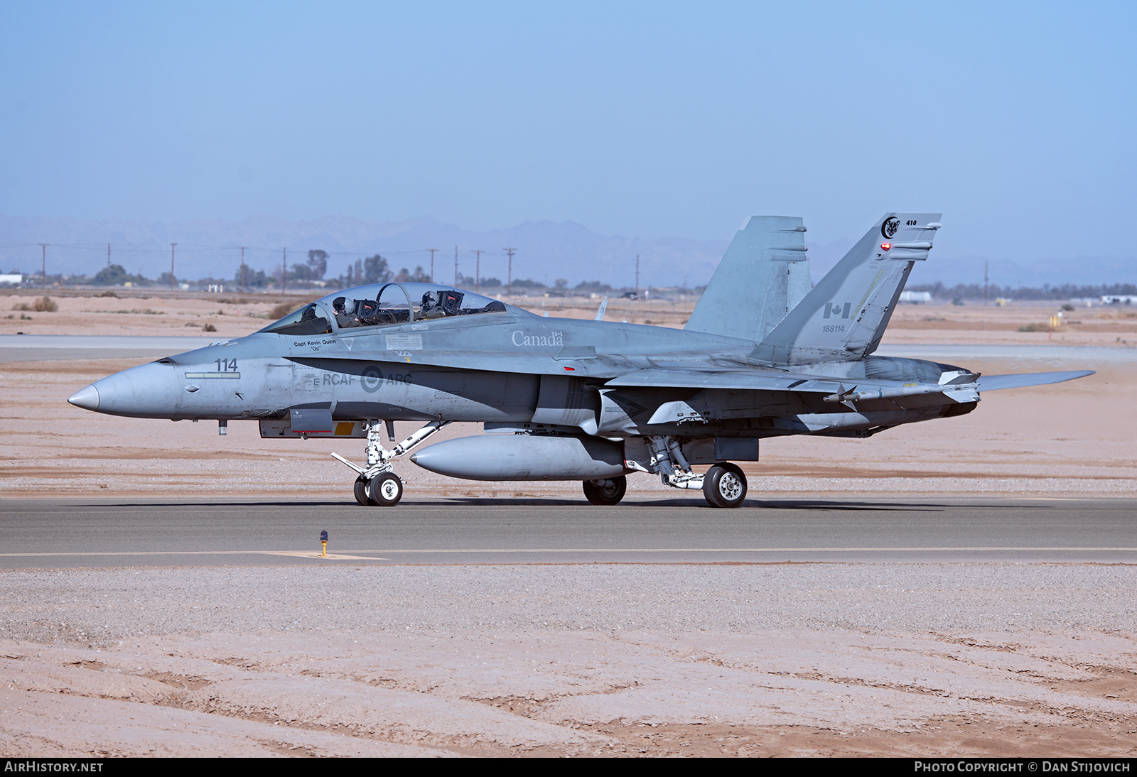 Aircraft Photo of 188114 | McDonnell Douglas CF-188B Hornet | Canada - Air Force | AirHistory.net #751919