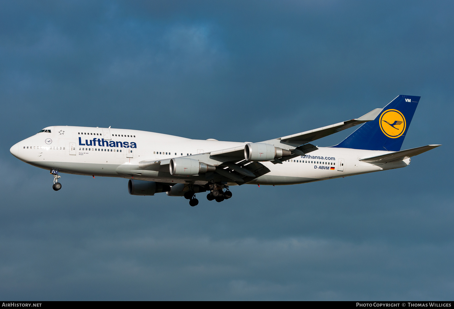 Aircraft Photo of D-ABVM | Boeing 747-430 | Lufthansa | AirHistory.net #751938