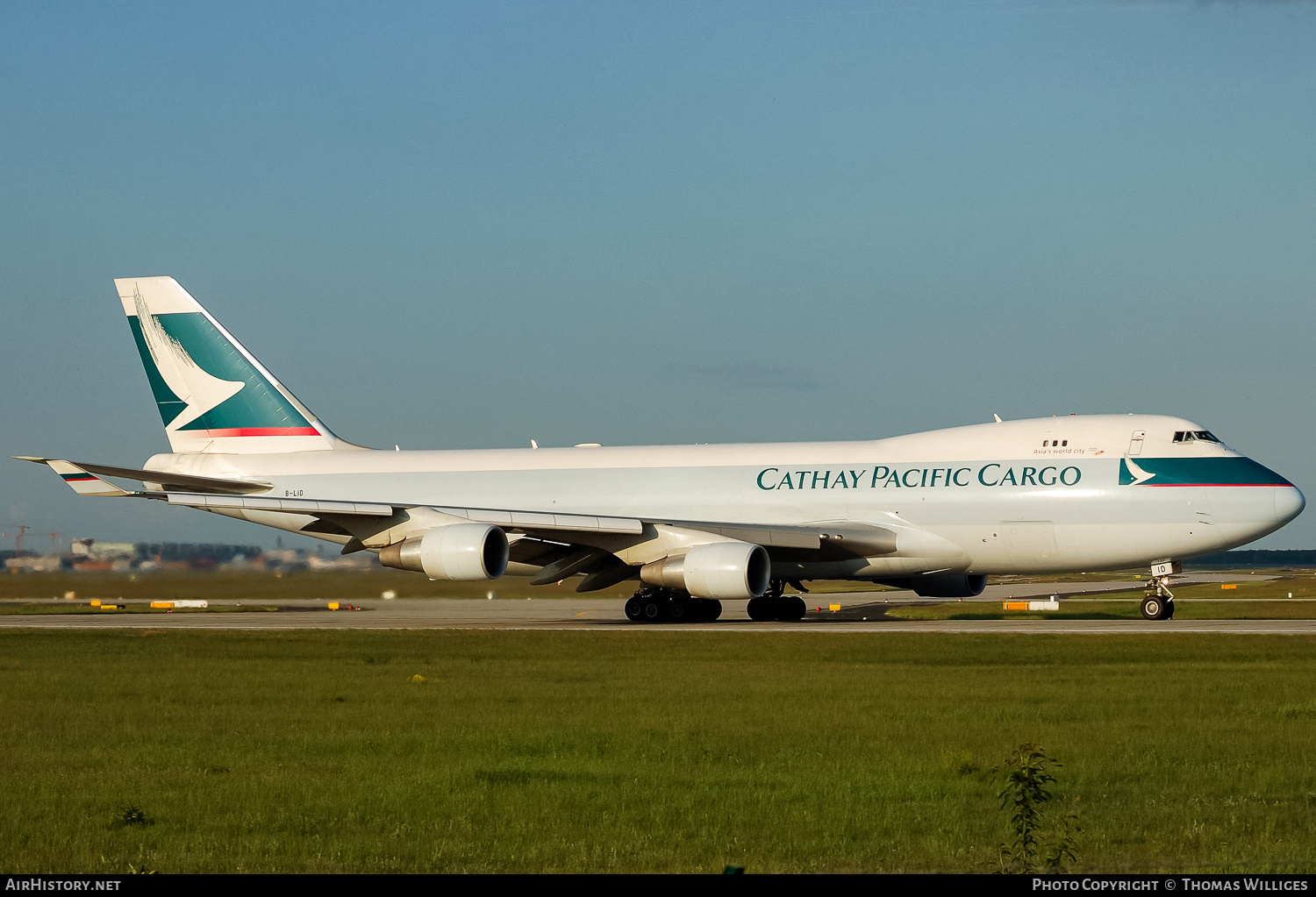 Aircraft Photo of B-LID | Boeing 747-467F/ER/SCD | Cathay Pacific Airways Cargo | AirHistory.net #751942