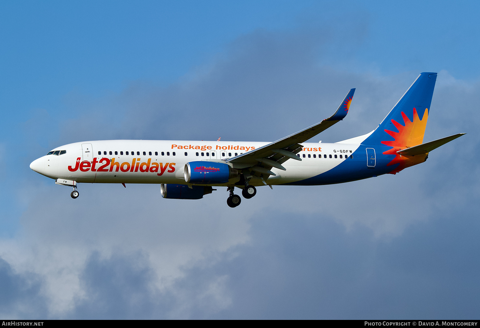 Aircraft Photo of G-GDFW | Boeing 737-8K5 | Jet2 Holidays | AirHistory.net #751981
