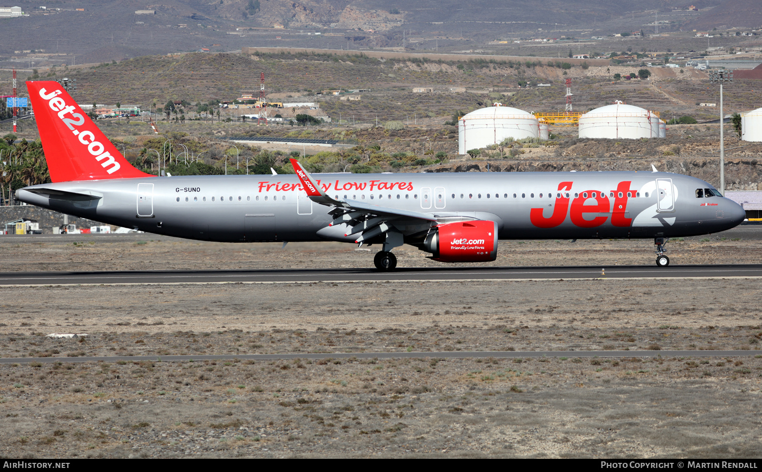 Aircraft Photo of G-SUNO | Airbus A321-251NX | Jet2 | AirHistory.net #751984