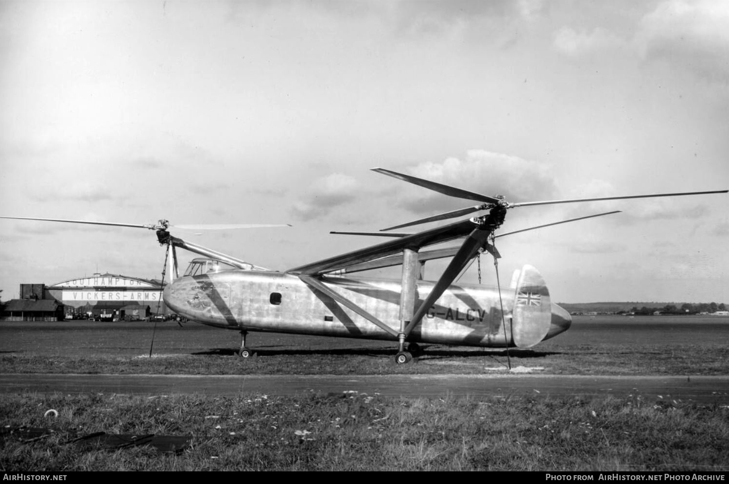 Aircraft Photo of G-ALCV | Cierva W.11 Air Horse | AirHistory.net #751993