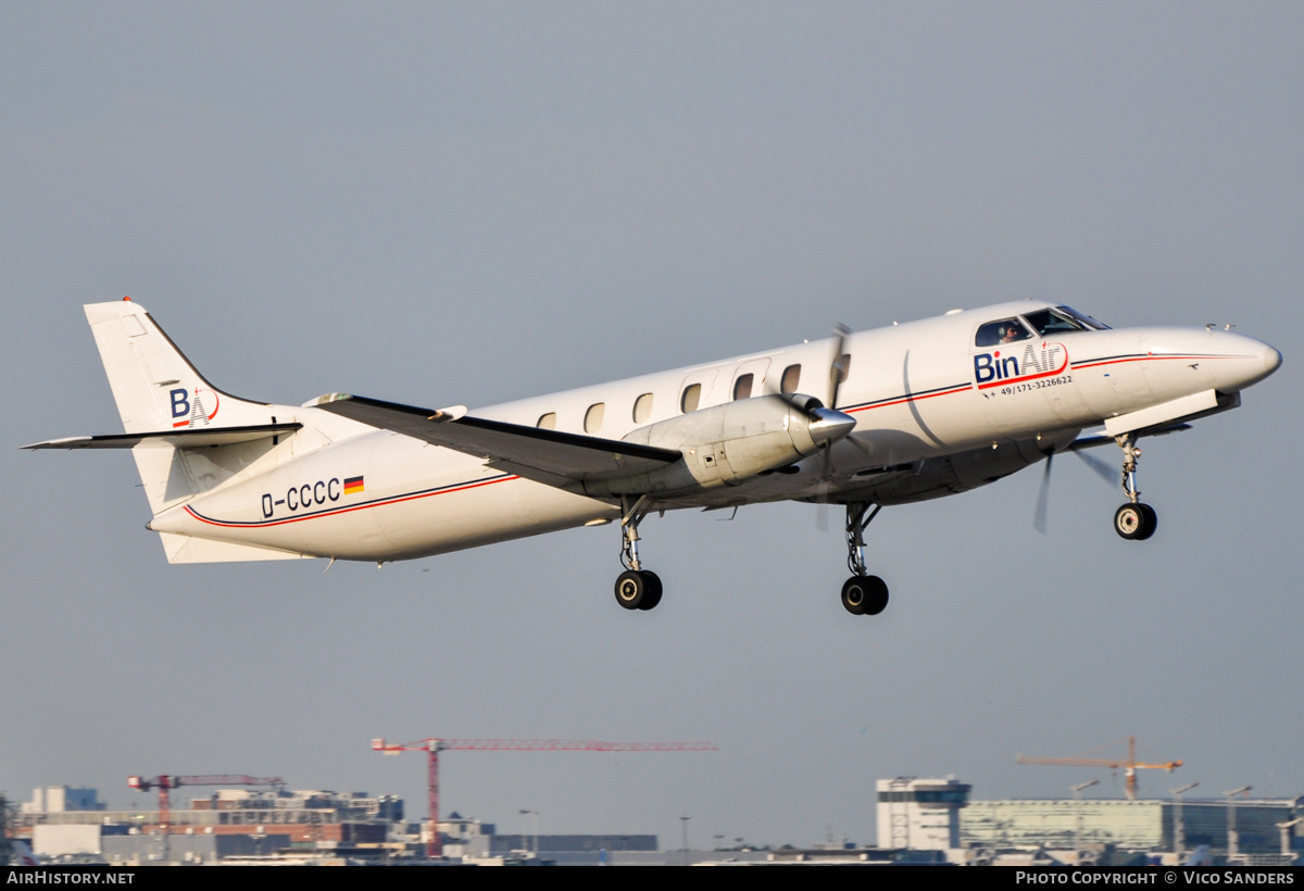 Aircraft Photo of D-CCCC | Fairchild Swearingen SA-227AT Merlin IVC | BinAir Aero Service | AirHistory.net #752015
