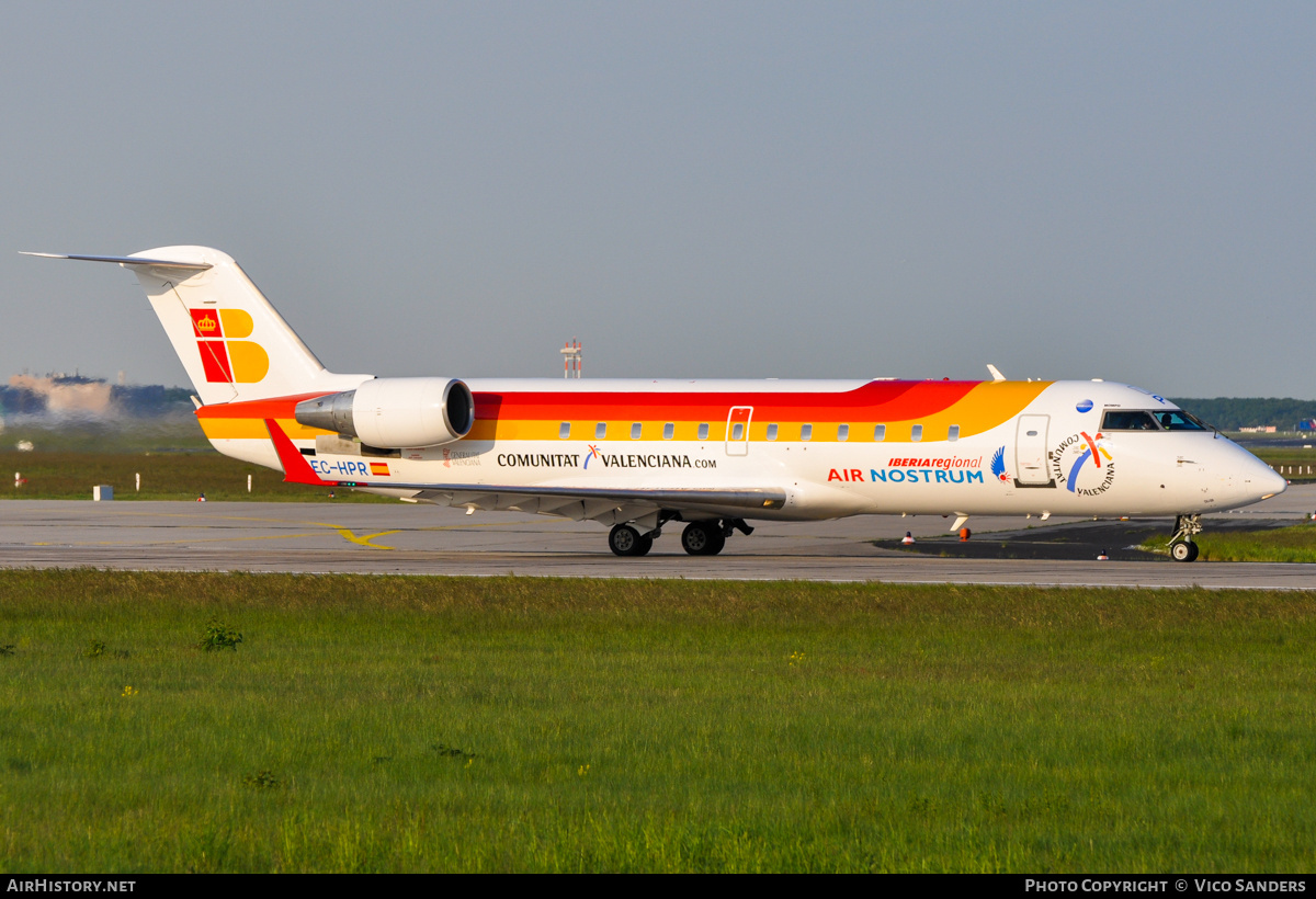 Aircraft Photo of EC-HPR | Bombardier CRJ-200ER (CL-600-2B19) | Iberia Regional | AirHistory.net #752016