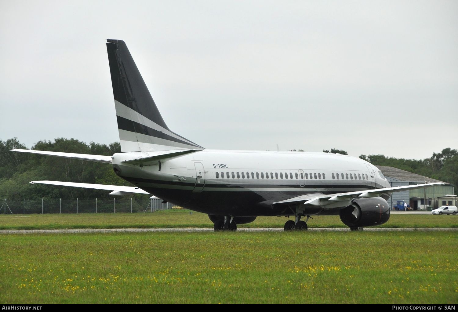 Aircraft Photo of G-THOC | Boeing 737-59D | AirHistory.net #752039