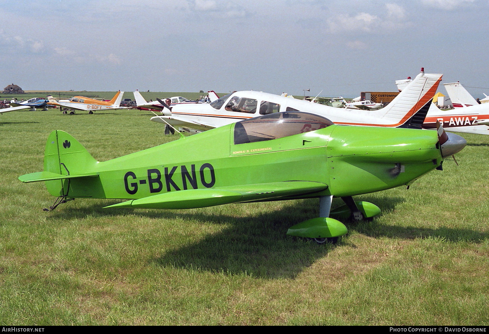Aircraft Photo of G-BKNO | Monnett Sonerai IIL | AirHistory.net #752060