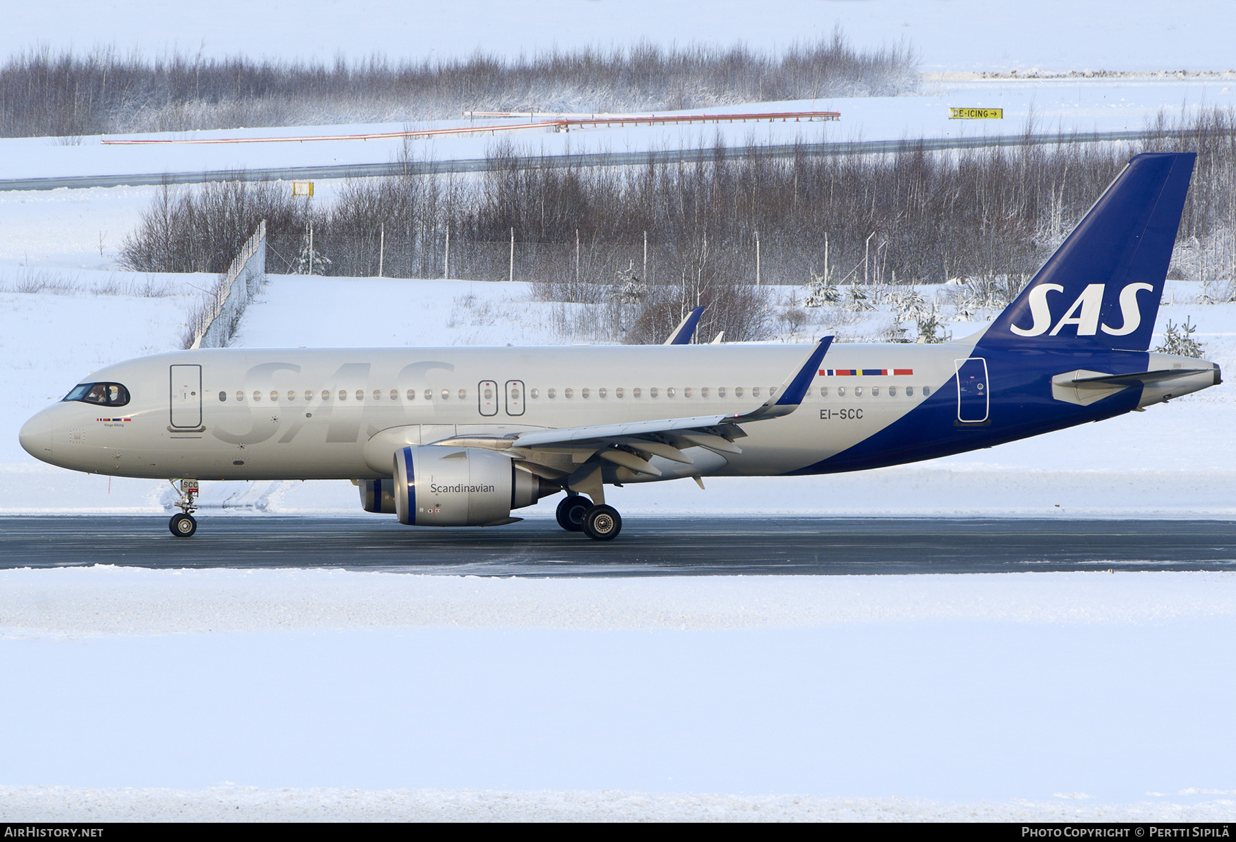 Aircraft Photo of EI-SCC | Airbus A320-251N | Scandinavian Airlines - SAS | AirHistory.net #752063
