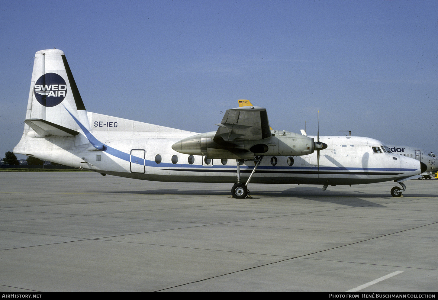 Aircraft Photo of SE-IEG | Fairchild F-27 | Swedair | AirHistory.net #752072