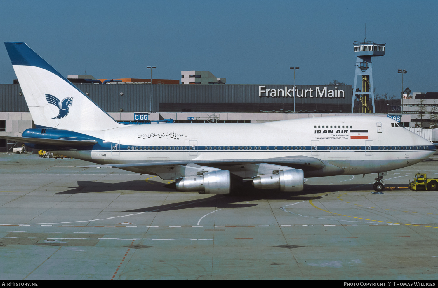 Aircraft Photo of EP-IAD | Boeing 747SP-86 | Iran Air | AirHistory.net #752090