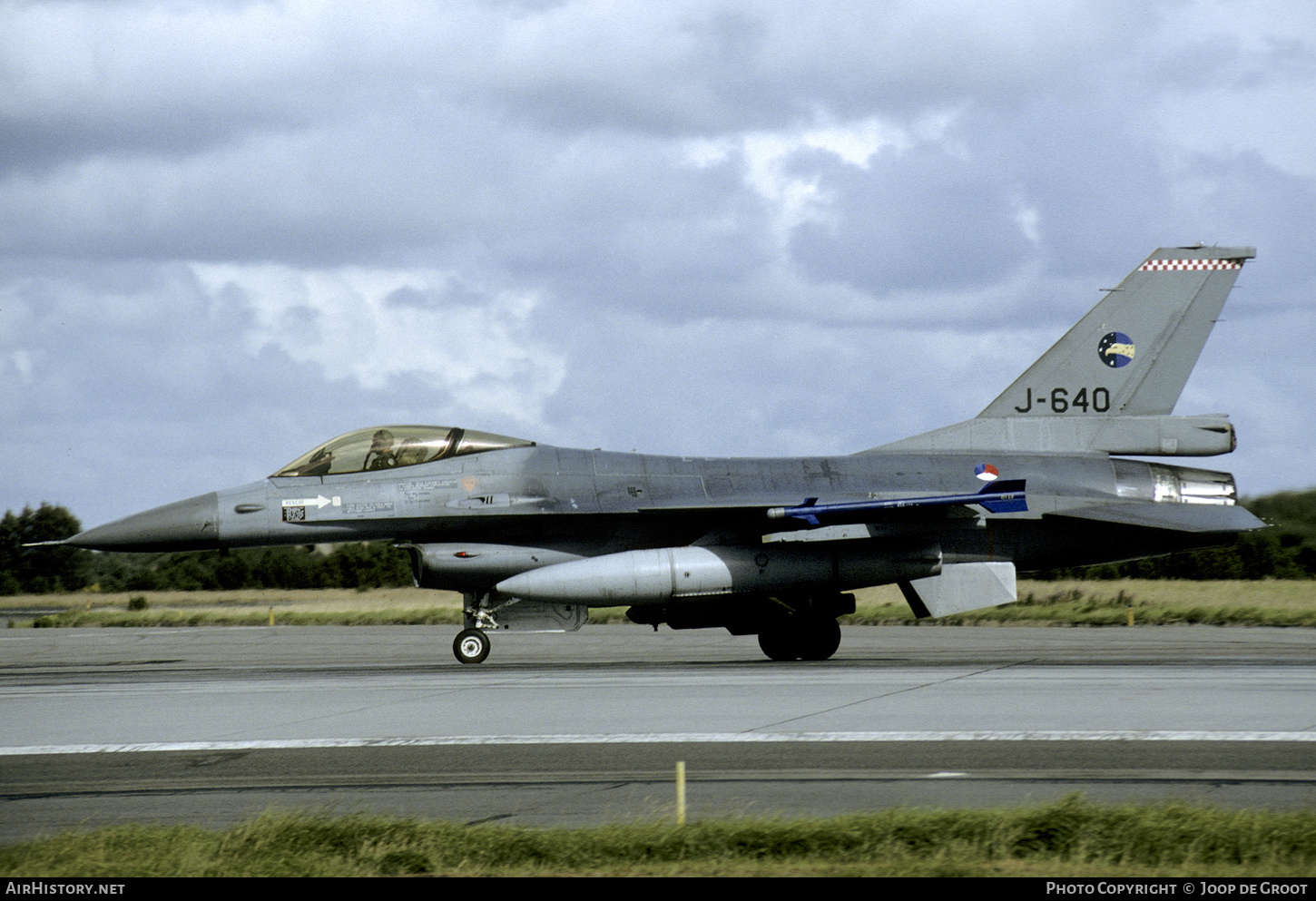 Aircraft Photo of J-640 | General Dynamics F-16A(R) Fighting Falcon | Netherlands - Air Force | AirHistory.net #752104