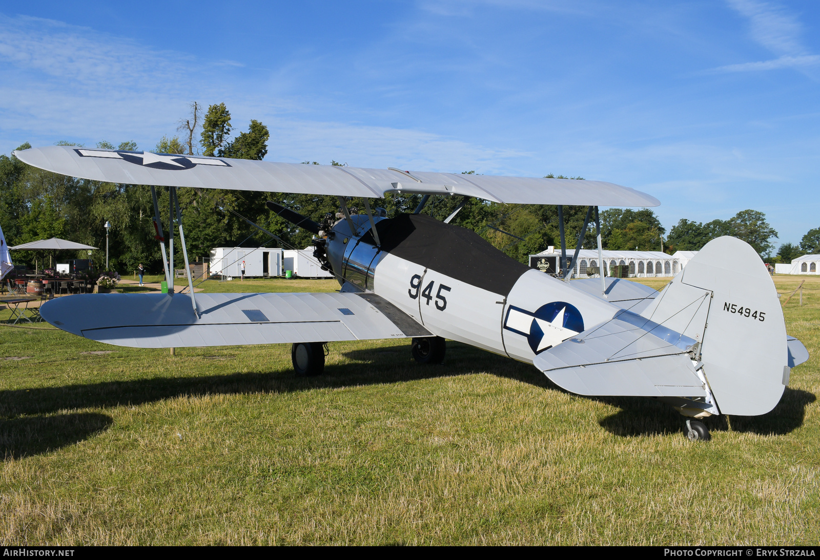 Aircraft Photo of N54945 | Boeing PT-17 Kaydet (A75N1) | USA - Air Force | AirHistory.net #752119