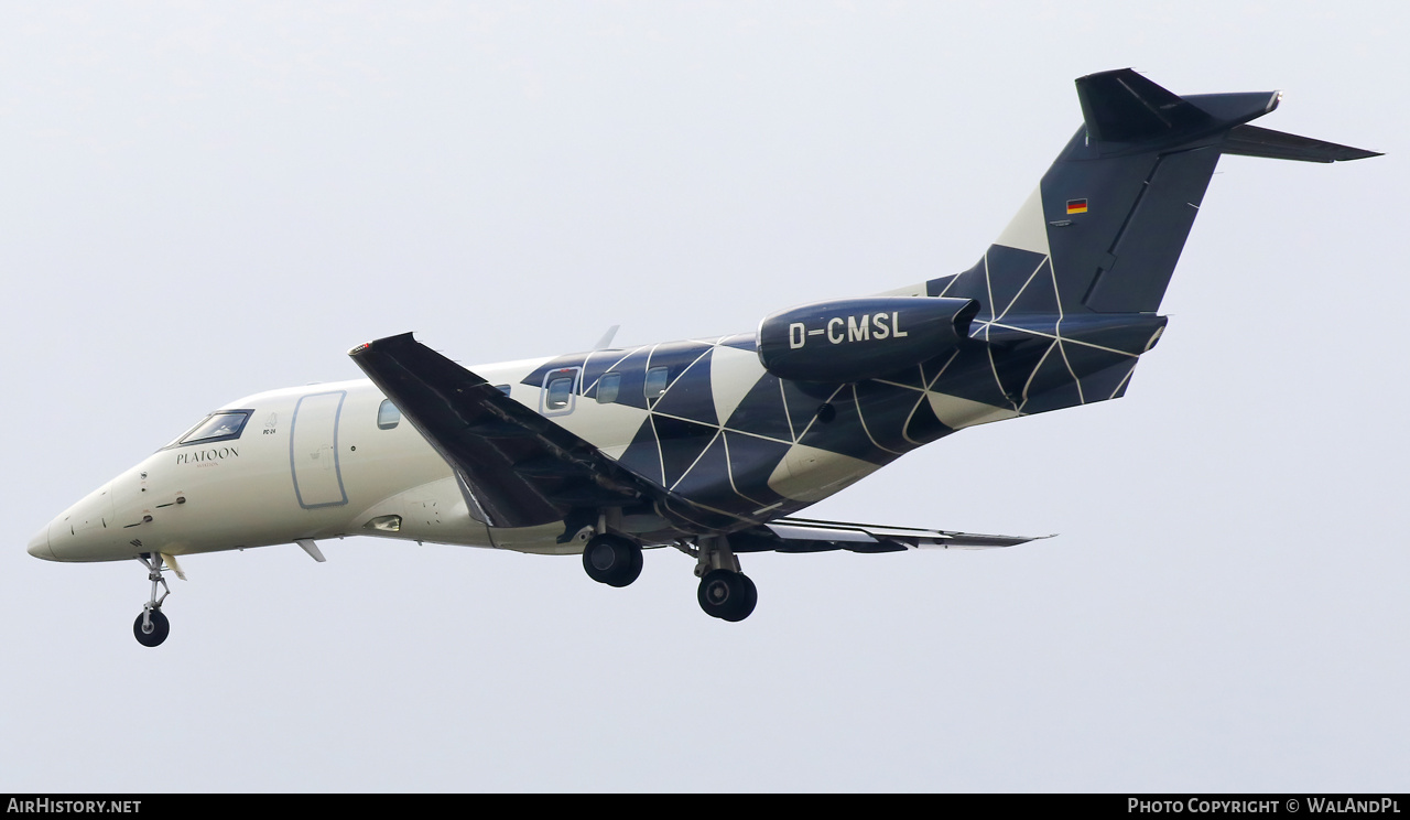 Aircraft Photo of D-CMSL | Pilatus PC-24 | Platoon Aviation | AirHistory.net #752138