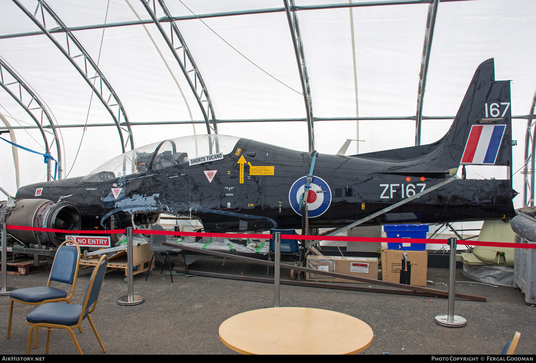 Aircraft Photo of ZF167 | Short S-312 Tucano T1 | UK - Air Force | AirHistory.net #752159