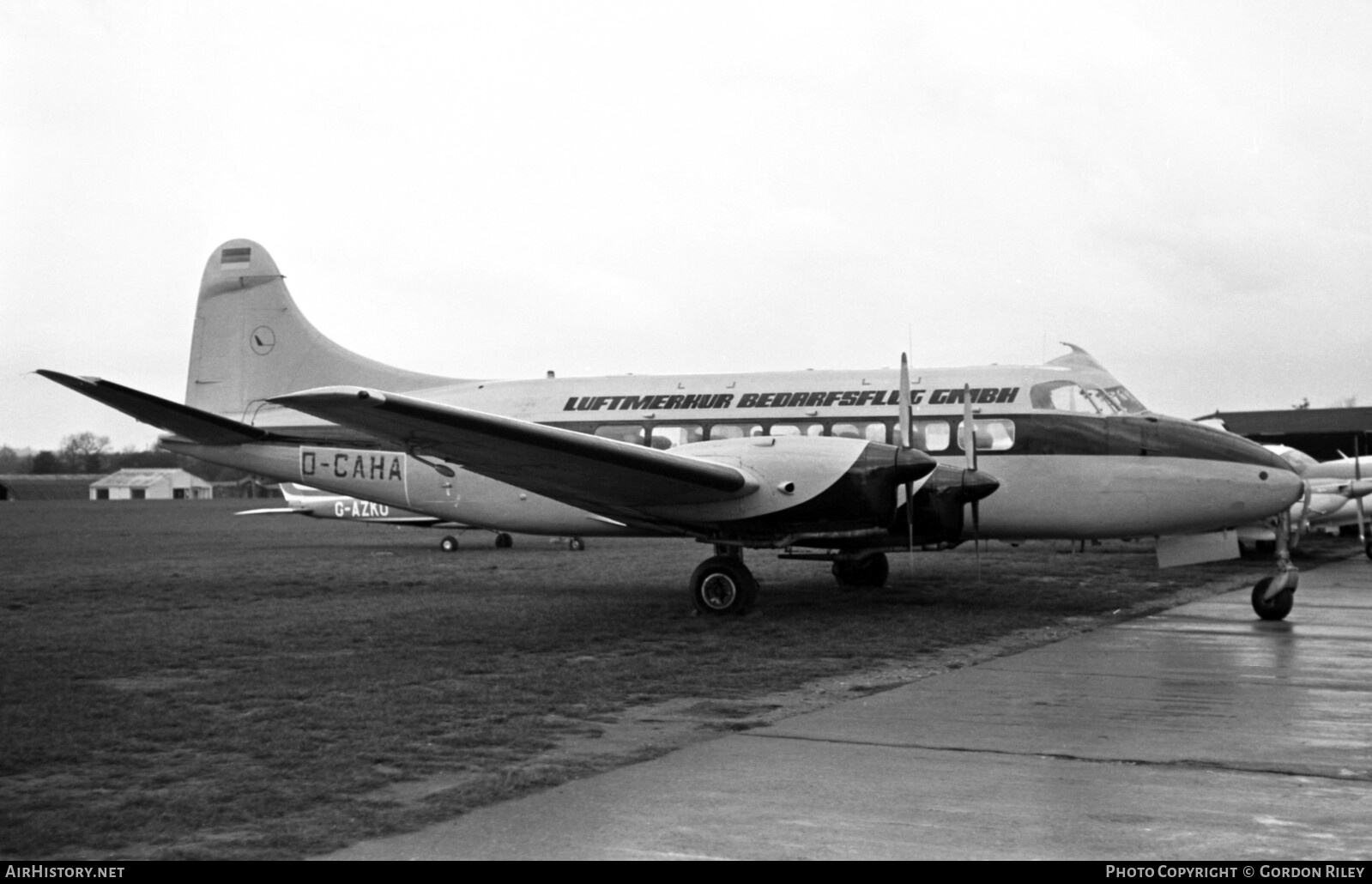 Aircraft Photo of D-CAHA | De Havilland D.H. 114 Heron 2E | Luftmerkur Bedarfsflug | AirHistory.net #752168