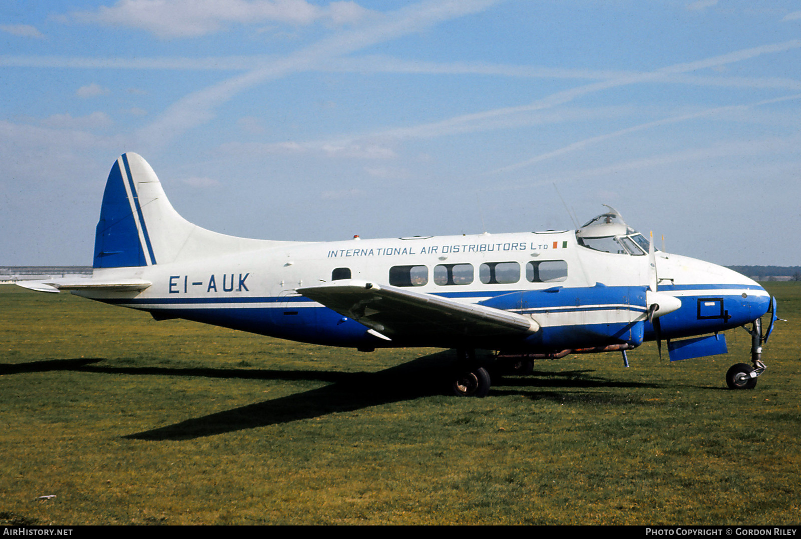 Aircraft Photo of EI-AUK | De Havilland D.H. 104 Dove 6 | International Air Distributors | AirHistory.net #752171