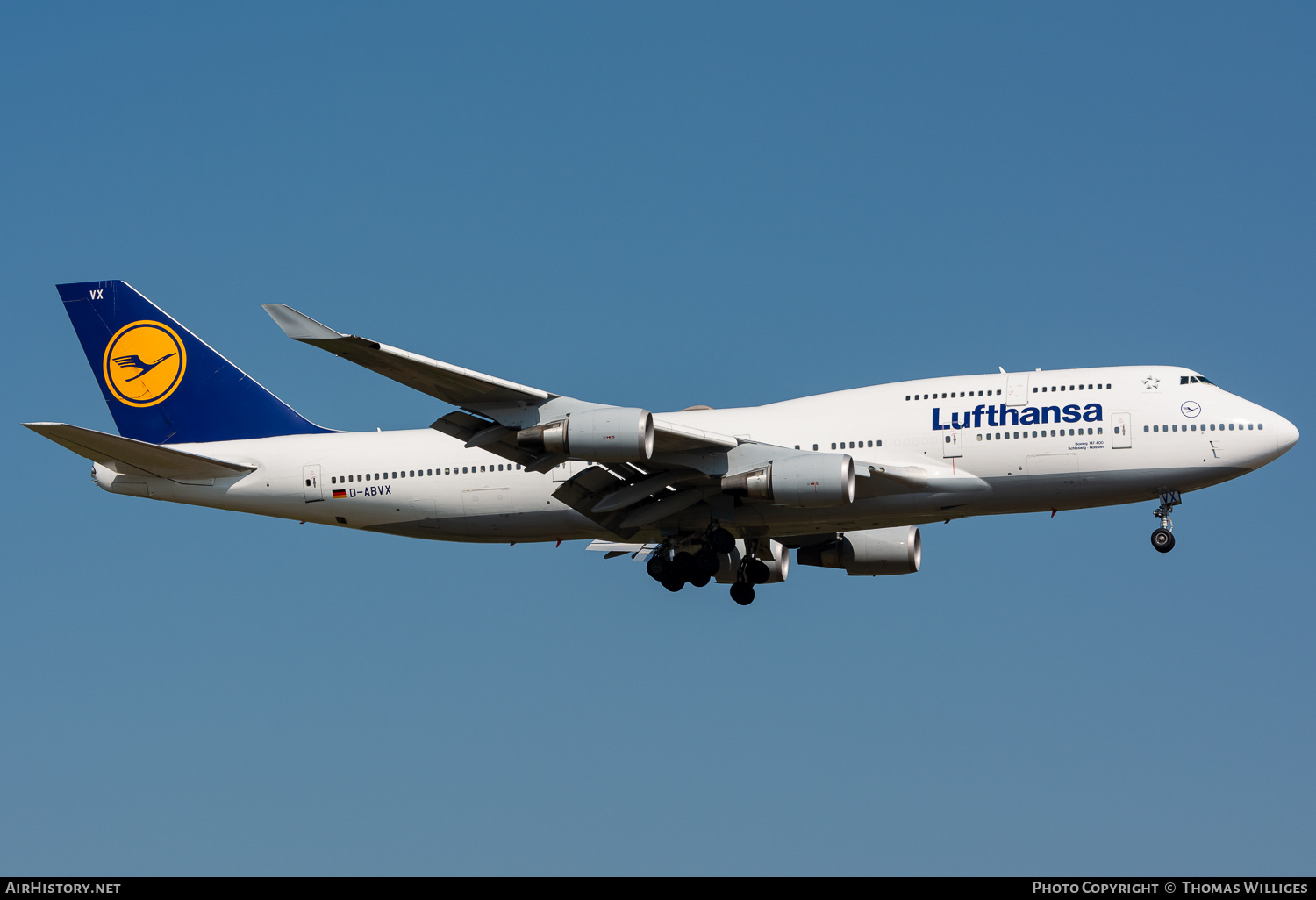 Aircraft Photo of D-ABVX | Boeing 747-430 | Lufthansa | AirHistory.net #752173