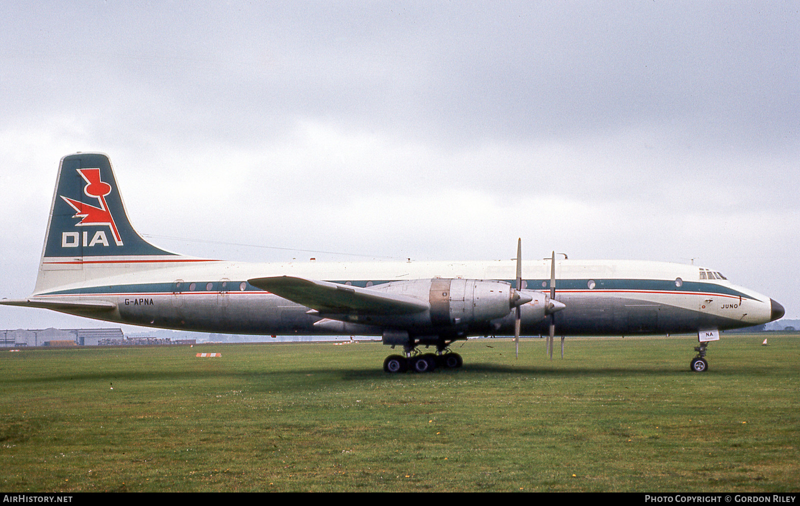 Aircraft Photo of G-APNA | Bristol 175 Britannia 317 | Donaldson International Airways | AirHistory.net #752185