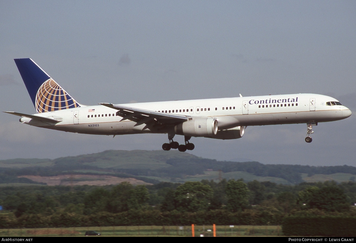 Aircraft Photo of N33103 | Boeing 757-224 | Continental Airlines | AirHistory.net #752242