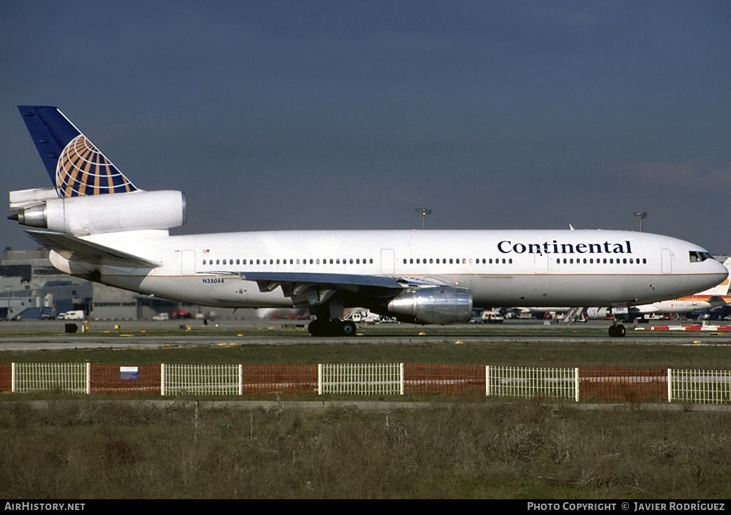 Aircraft Photo of N35084 | McDonnell Douglas DC-10-30 | Continental Airlines | AirHistory.net #752282