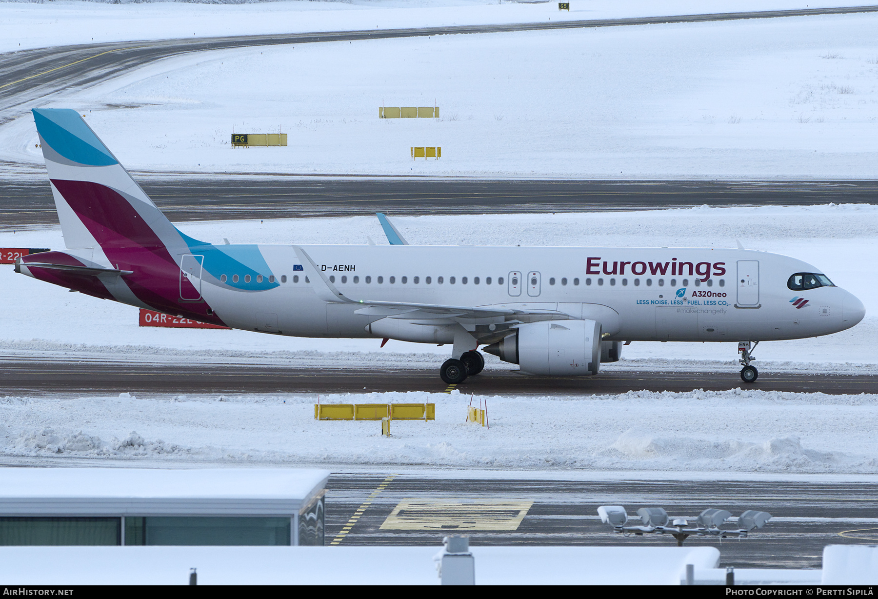 Aircraft Photo of D-AENH | Airbus A320-251N | Eurowings | AirHistory.net #752285