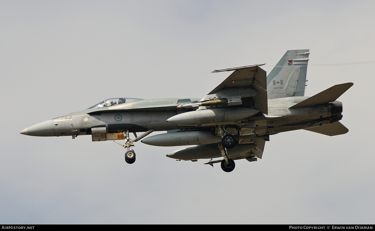 Aircraft Photo of 188763 | McDonnell Douglas CF-188 Hornet | Canada - Air Force | AirHistory.net #752297