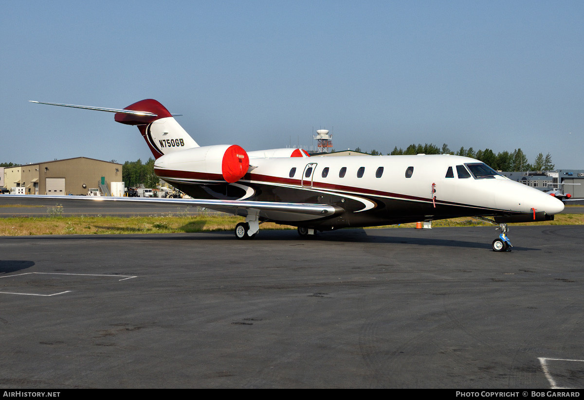 Aircraft Photo of N750GB | Cessna 750 Citation X+ | AirHistory.net #752300