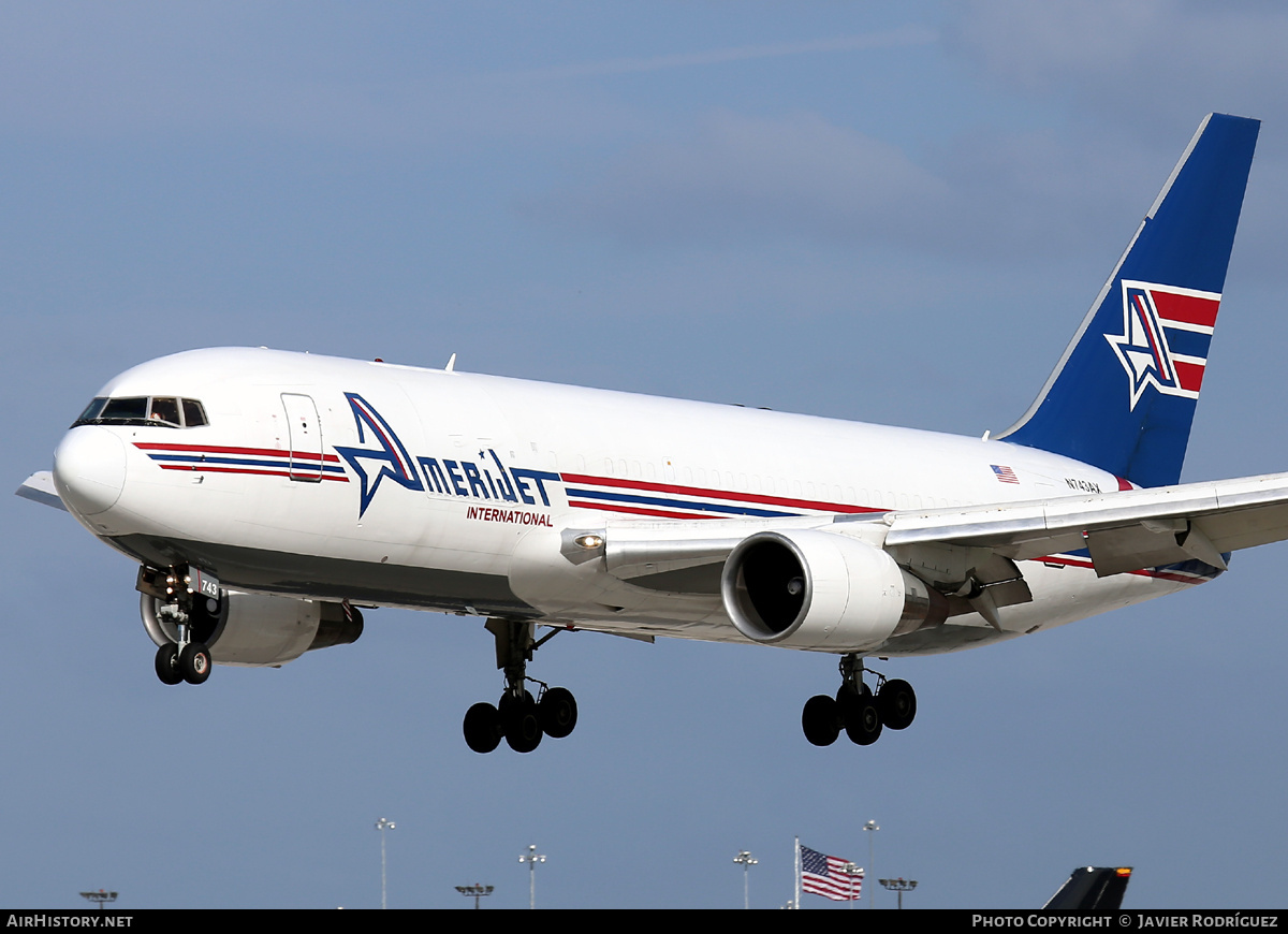 Aircraft Photo of N743AX | Boeing 767-232(BDSF) | Amerijet International | AirHistory.net #752322