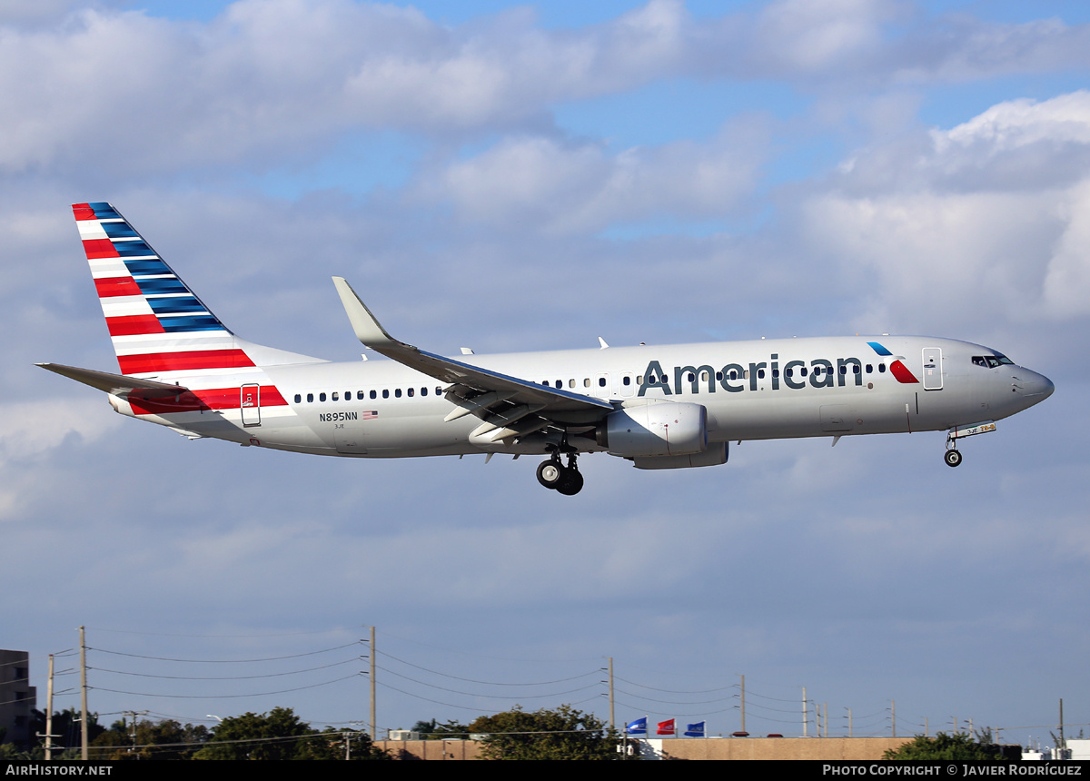 Aircraft Photo of N895NN | Boeing 737-823 | American Airlines | AirHistory.net #752334
