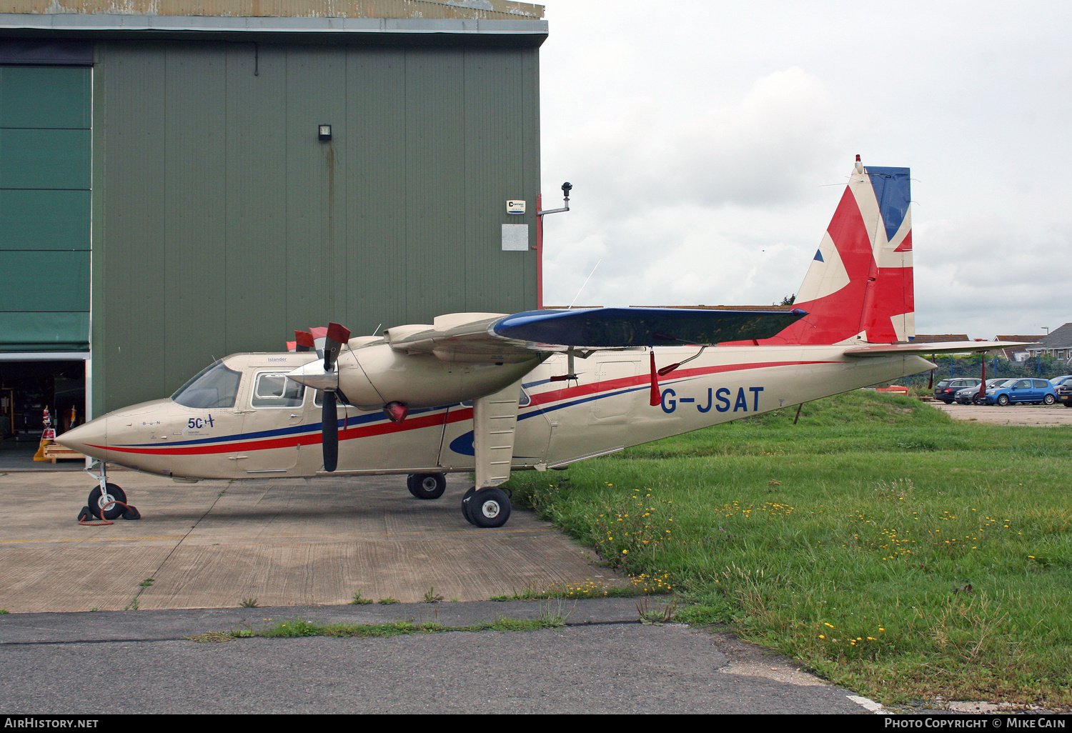 Aircraft Photo of G-JSAT | Britten-Norman BN-2T Turbine Islander | AirHistory.net #752351